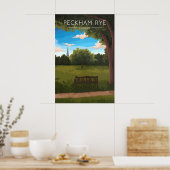 Affiche de voyage à Peckham Rye Park Londres (Cuisine)