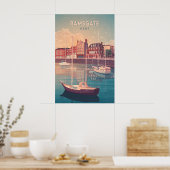 Affiche de voyage à Ramsgate Seaside (Cuisine)