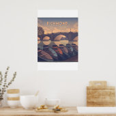 Affiche de voyage à Richmond Londres (Cuisine)