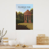 Affiche de voyage à Roundhay Park Leeds (Cuisine)