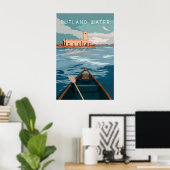 Affiche de voyage à Rutland Water (Bureau à domicile)