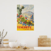 Affiche de voyage à Tenerife Espagne Impression d' (Cuisine)