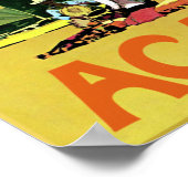 Affiche de voyage Acapulco (Coin)