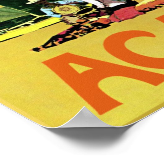 Affiche de voyage Acapulco (Coin)