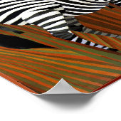 Affiche de voyage africaine (Coin)