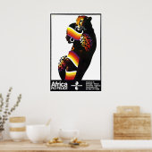 Affiche de voyage Afrique Impression d'art mural a (Cuisine)