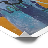 Affiche de voyage allemande TWA Impression d'art A (Coin)