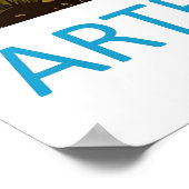 Affiche de voyage Arthurs Pass Ski Park (Coin)