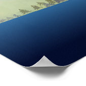 Affiche de voyage au Chili (Coin)