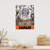 Affiche de voyage au Japon (Cuisine)