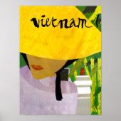 affiche de voyage au Vietnam (Devant)