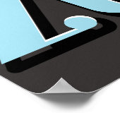 Affiche de voyage au Zimbabwe (Coin)