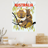 Affiche de voyage Australie (Cuisine)