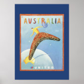 Affiche de voyage Australie (Devant)