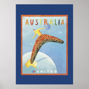 Affiche de voyage Australie