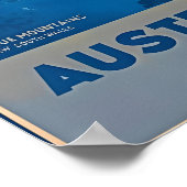 Affiche de voyage Australie (Coin)