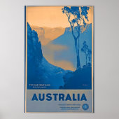 Affiche de voyage Australie (Devant)