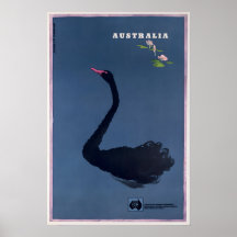 Affiche de voyage Australie Art Australien Impress