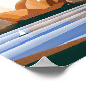 affiche de voyage Australie Sydney (Coin)