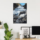 Affiche de voyage Aysgarth Falls North Yorkshire (Bureau à domicile)