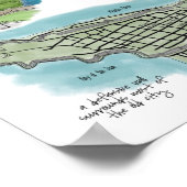 Affiche de voyage : Balade dans le Vieux San Juan  (Coin)