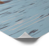 Affiche de voyage Baracoa Cuba (Coin)