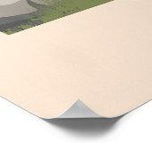 Affiche de voyage Barra Écosse (Coin)