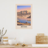 Affiche de voyage Beinn Eighe Munros d'Écosse (Cuisine)