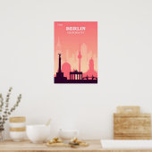 Affiche de voyage Berlin (Cuisine)