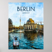 Affiche de voyage Berlin (Devant)