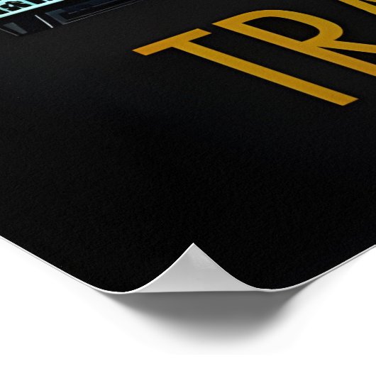 Affiche de voyage Berlin-Allemagne (Coin)