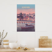 Affiche de voyage Bideford Devon bord de mer (Cuisine)
