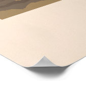 Affiche de voyage Bla Bheinn Munros d'Écosse (Coin)