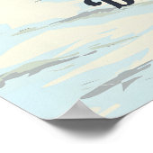 Affiche de voyage Blue Mountain Ski Resort Canada (Coin)