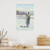 Affiche de voyage Blue Mountain Ski Resort Canada (Cuisine)