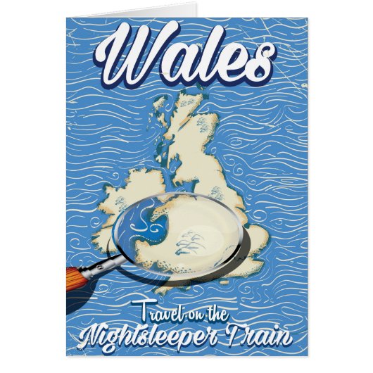 Affiche de voyage britannique train Nightsleeper P (Devant)