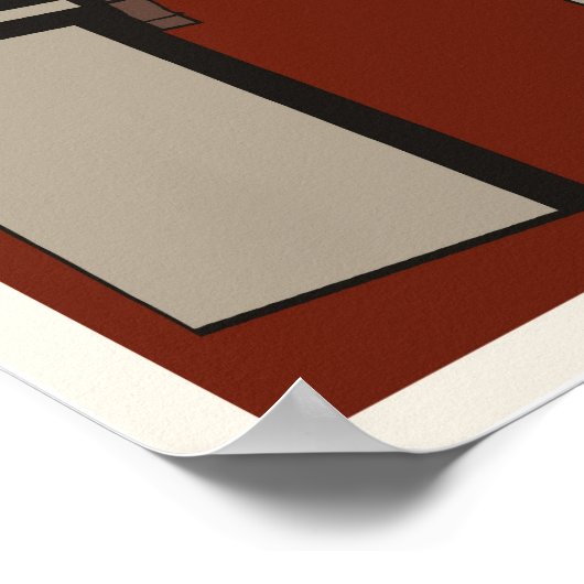 Affiche de voyage Brooklyn (Coin)