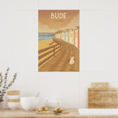 Affiche de voyage Bude Cornwall (Cuisine)