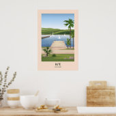 Affiche de voyage Bute Écosse (Cuisine)