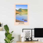 Affiche de voyage Buttermere District des lacs (Bureau à domicile)