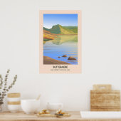 Affiche de voyage Buttermere District des lacs (Cuisine)