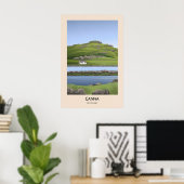 Affiche de voyage Canna Écosse (Bureau à domicile)