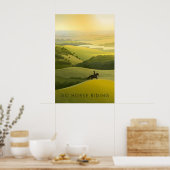 Affiche de voyage Cheval à cheval (Cuisine)