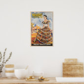 Affiche de voyage Chiapas Art Mexique Impression m (Cuisine)