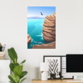 Affiche de voyage Coasteering (Bureau à domicile)