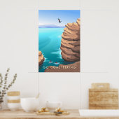 Affiche de voyage Coasteering (Cuisine)