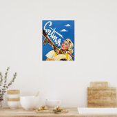 Affiche de voyage Cortina, Italie (Cuisine)