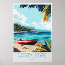 Affiche de voyage Costalegre