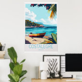 Affiche de voyage Costalegre (Bureau à domicile)