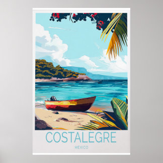 Affiche de voyage Costalegre